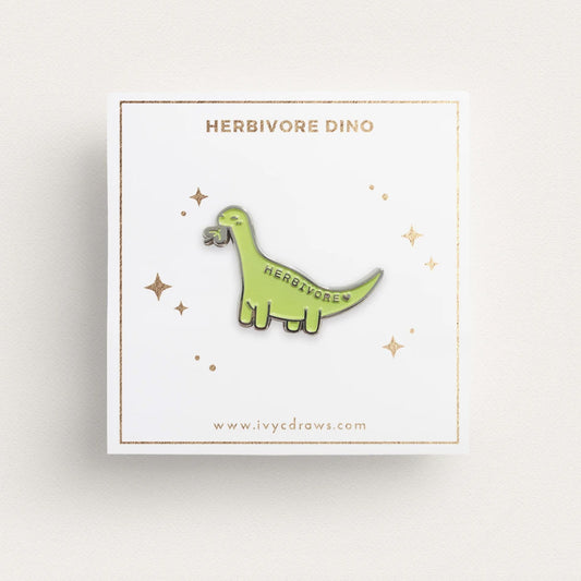 Herbivore Dino Pin –– Ivy Chan