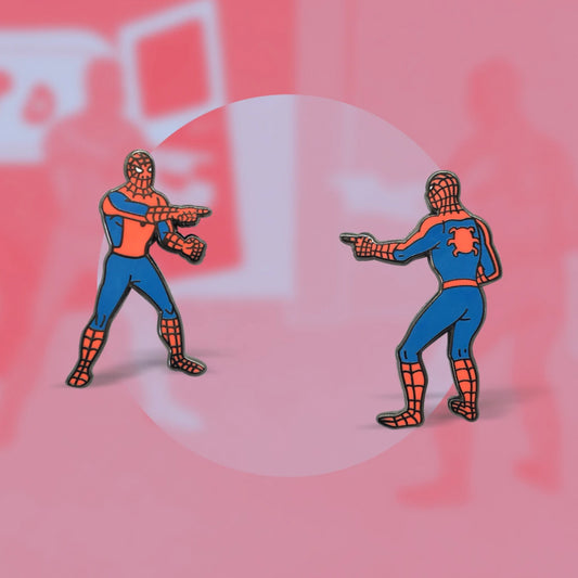 Double Identity Pin Set –– High Five Pins