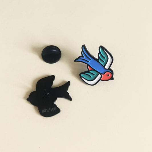 Swallow Pin –– Lynn Doodles