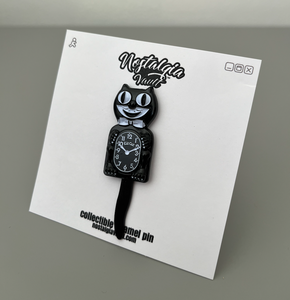 Kit-Cat Clock 3D Pin –– Nostalgia Vault