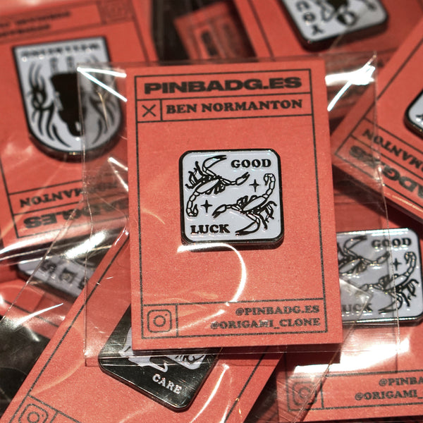Good Luck Pin –– Ben Normanton X Pinbadg.es