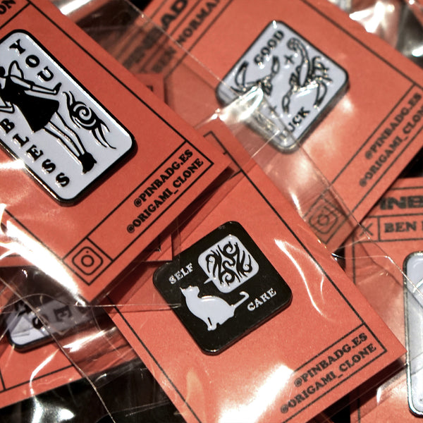 Self Care Pin –– Ben Normanton X Pinbadg.es