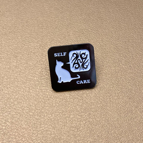Self Care Pin –– Ben Normanton X Pinbadg.es