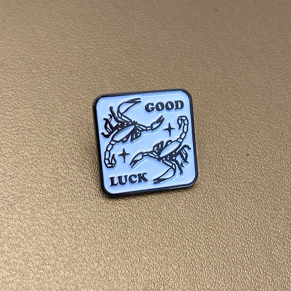 Good Luck Pin –– Ben Normanton X Pinbadg.es
