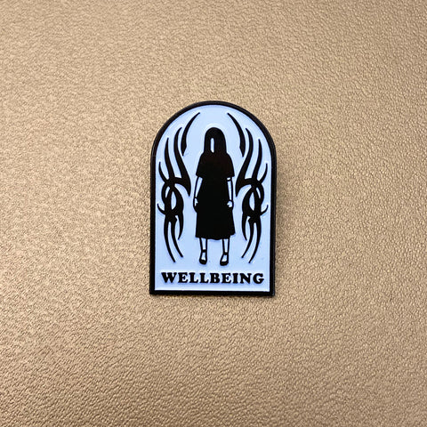 Wellbeing Pin –– Ben Normanton X Pinbadg.es