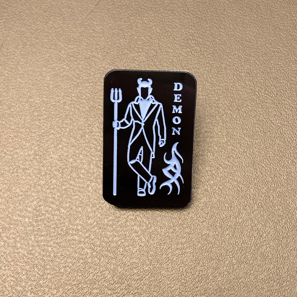 Demon Pin –– Ben Normanton X Pinbadg.es