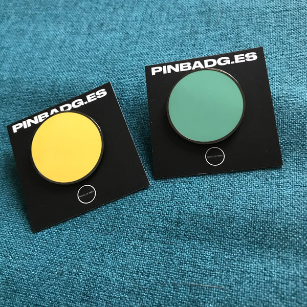 Nice Colours — Circle Enamel Pin