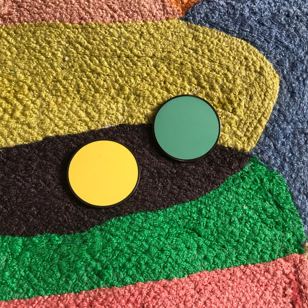 Nice Colours — Circle Enamel Pin