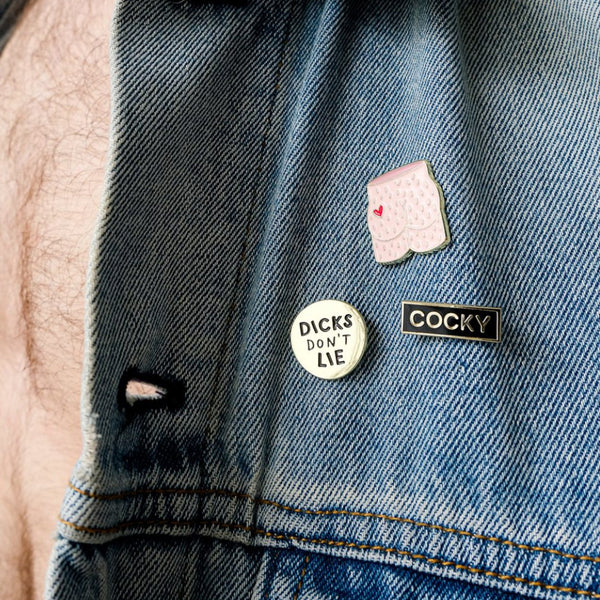 Cocky Pin –– Dicks Don't Lie
