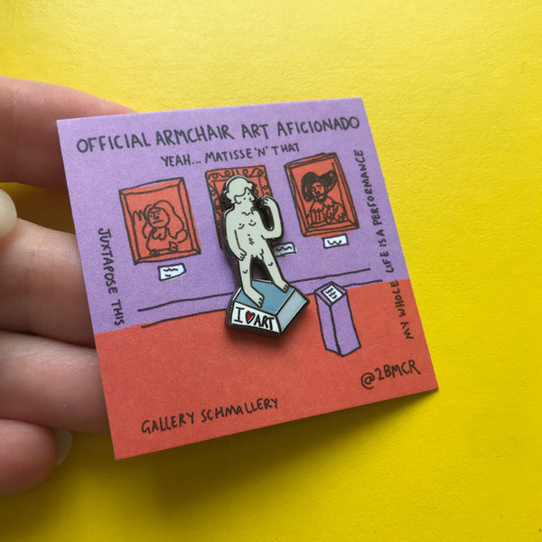 Mascot Statue Pin –– 2B or Not 2B