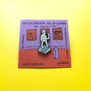 Mascot Statue Pin –– 2B or Not 2B