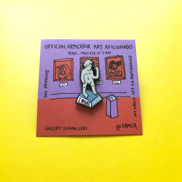 Mascot Statue Pin –– 2B or Not 2B