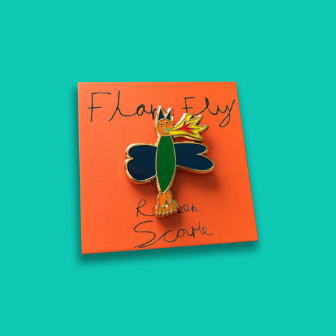 Flamefly Pin –– Reuben Scarle