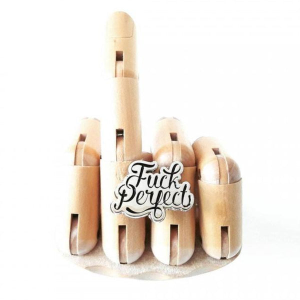 Fuck Perfect Pin –– Studio Inktvis