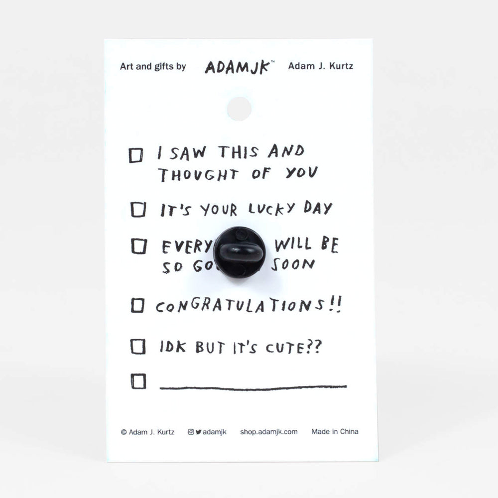 Cheer the F*CK Up Pin –– Adam JK