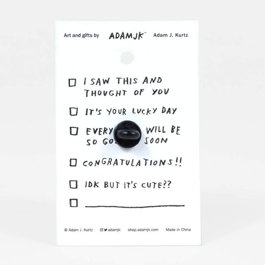 Cheer the F*CK Up Pin –– Adam JK
