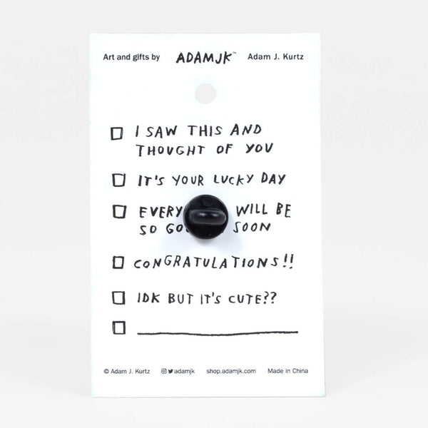 Cheer the F*CK Up Pin –– Adam JK