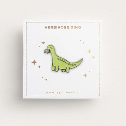 Herbivore Dino Pin –– Ivy Chan
