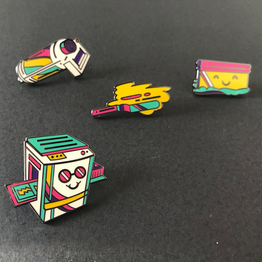 Riso Ink Drum Pin