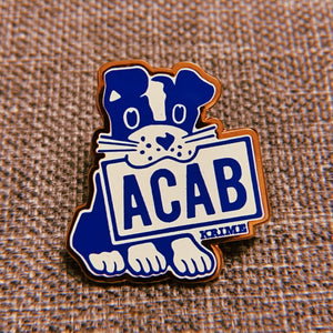 ACAB Dog Pin –– KRIME