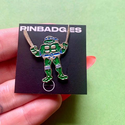 Vintage Leonardo TMNT Pin