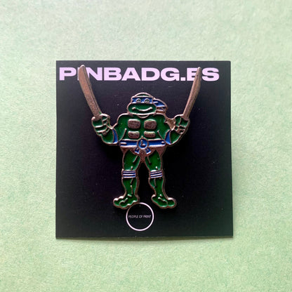 Vintage Leonardo TMNT Pin