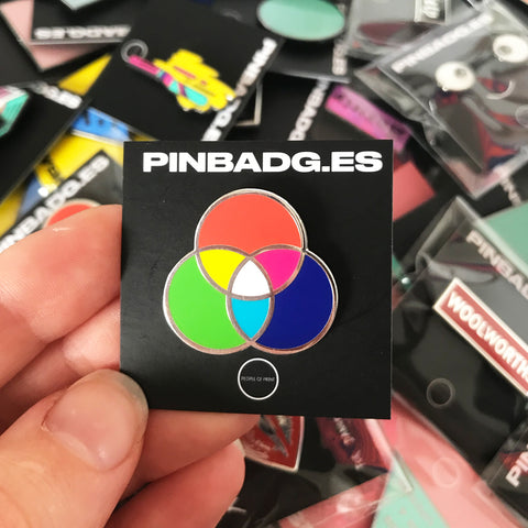 RGB Colour Circle — Enamel Pin