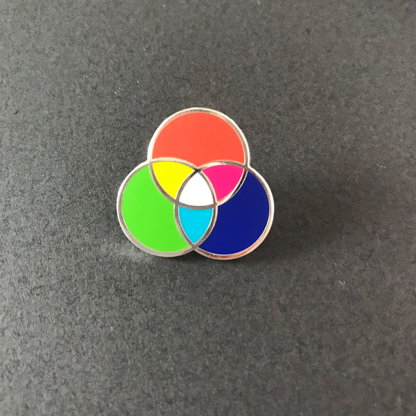 RGB Colour Circle — Enamel Pin