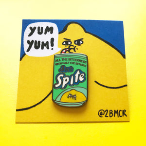 Diet Spite Pin –– 2B or Not 2B