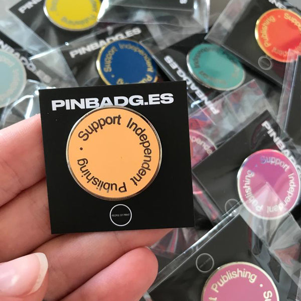 Support Independent Publishing — Enamel Pin