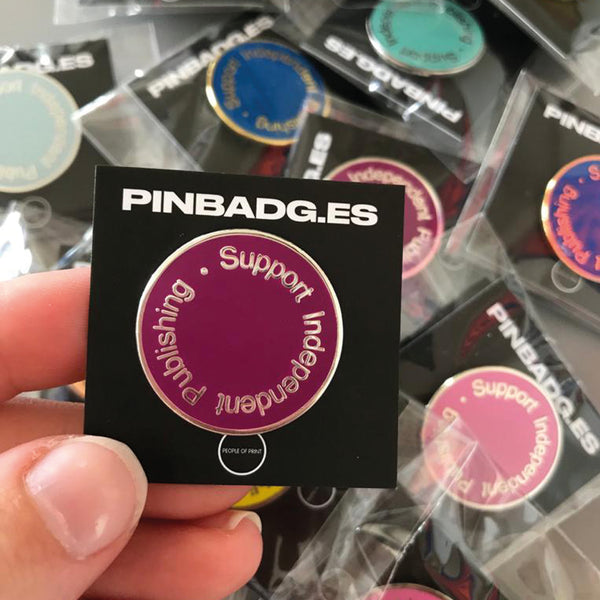 Support Independent Publishing — Enamel Pin