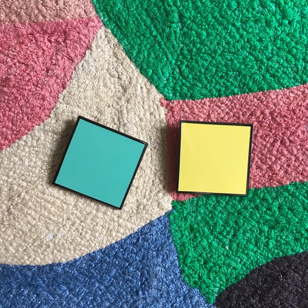 Nice Colours — Square Enamel Pin