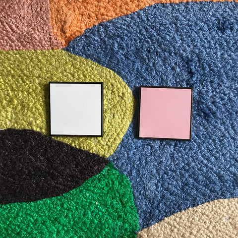 Nice Colours — Square Enamel Pin