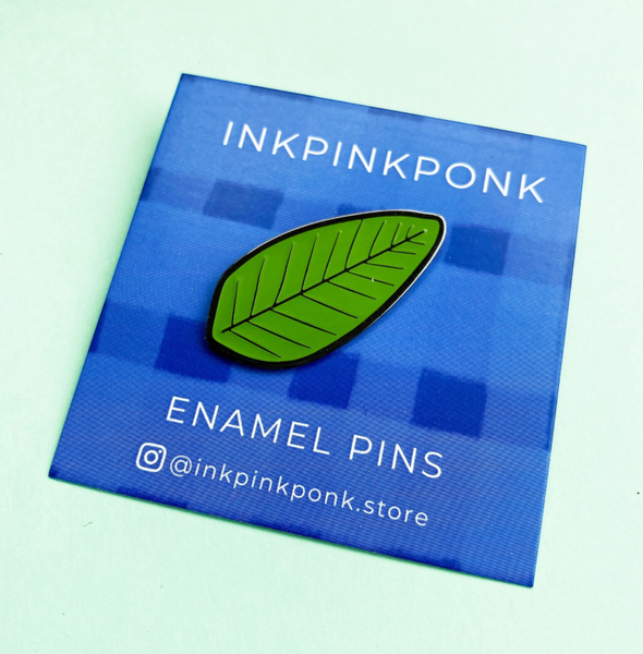 Be-leaf Pin –– Inkpinkponk
