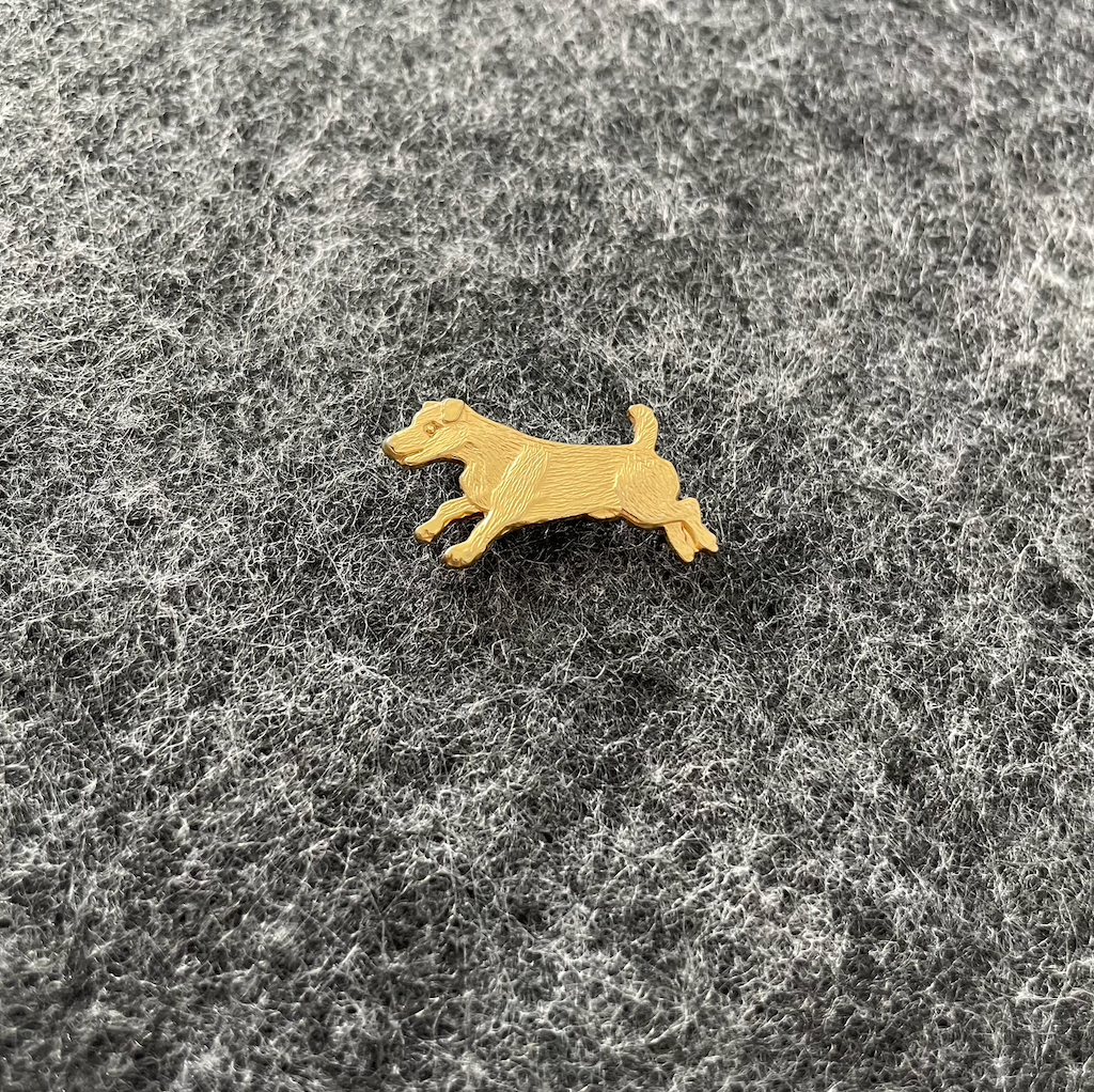 Vintage Dog Pin