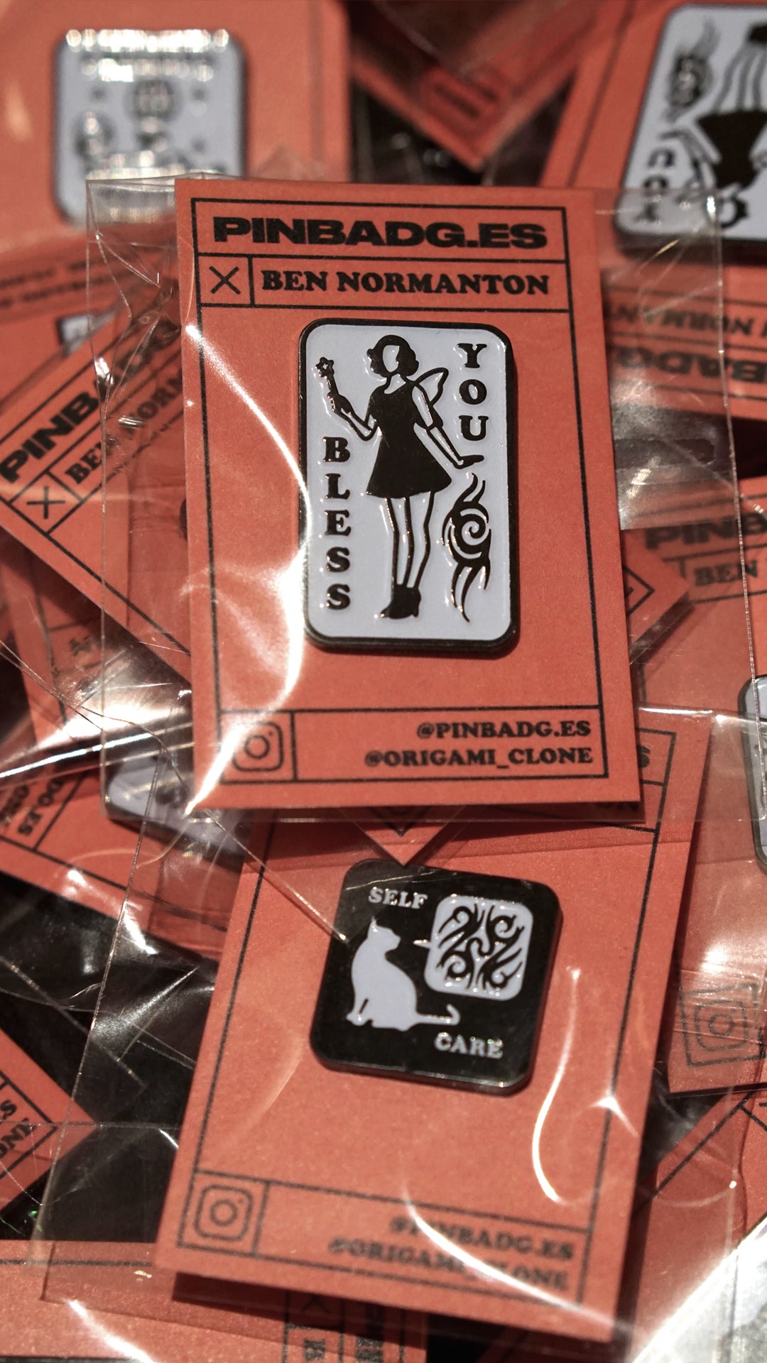 Bless You Pin –– Ben Normanton X Pinbadg.es