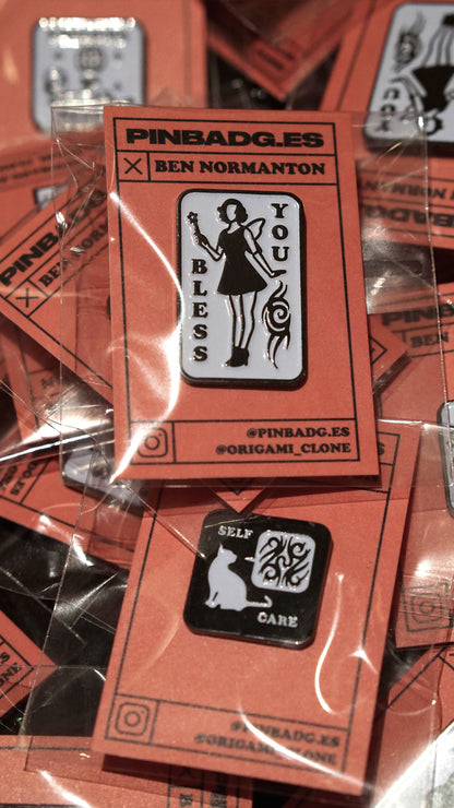 Bless You Pin –– Ben Normanton X Pinbadg.es