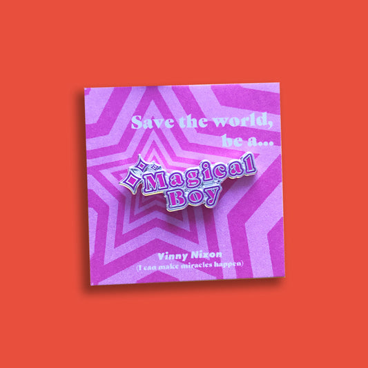 Magical Boy Pin –– Vinny Nixon