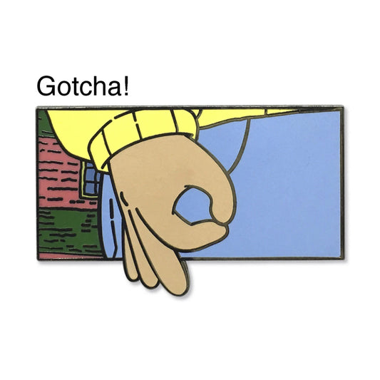 Circle Game Pin –– High Five Pins