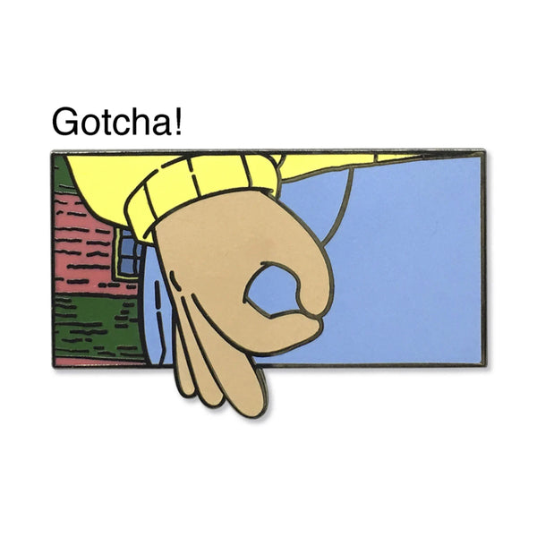 Circle Game Pin –– High Five Pins