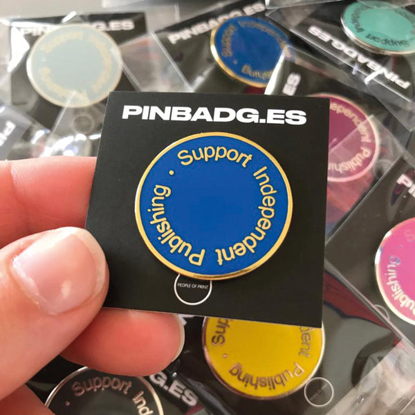 Support Independent Publishing — Enamel Pin