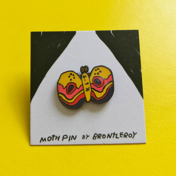 Moth Pin –– Bronte Hall