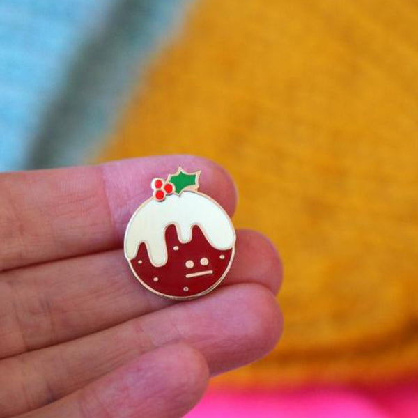 Christmas Pudding Pin –– Rock Cakes