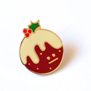 Christmas Pudding Pin –– Rock Cakes