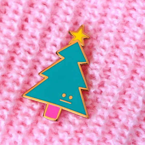 Christmas Tree Pin –– Rock Cakes