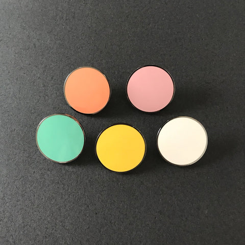 Nice Colours — Circle Enamel Pin
