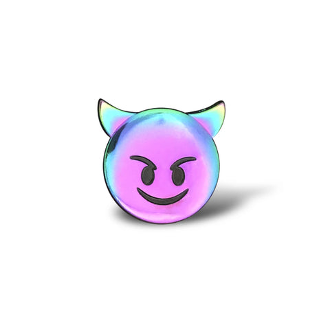 Devil 3D Rainbow Pin –– High Five Pins