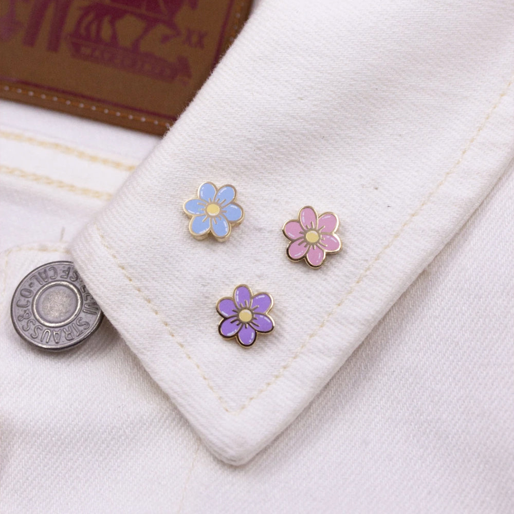 Spring Flowers Pin Set –– Joanna Behar