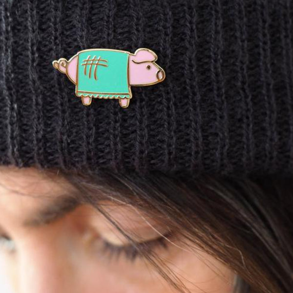Pig in a Blanket Pin –– Rock Cakes