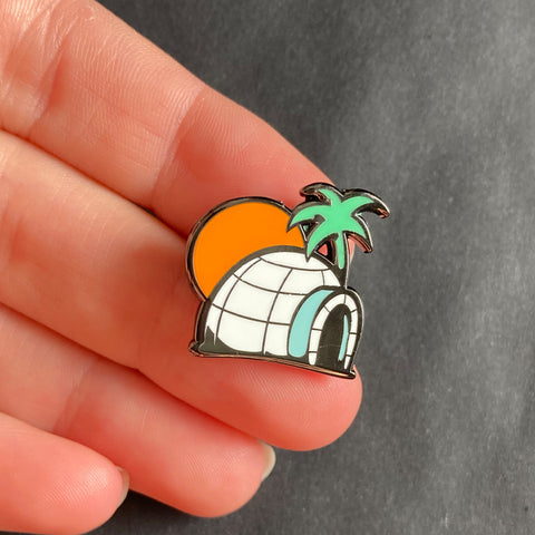 Igloo Pin –– Pinbadg.es X Tony Riff